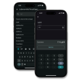 Screenshot der Carbster App: Es wird durch Nutzende ein Lebensmittel zu der Tagesplanung hinzugefügt. Im Menü wird das Lebensmittel Apfel ausgewählt und die Menge in Gramm über eine Tastatur im Bedienungsfeld angegeben. Die App zeigt danach in der Vorschau die Gramm Kohlenhydrate (kurz gKH) an – in diesem Beispiel 17,6 gKH für 129 Gramm Apfel. Alternativ kann in der App ein neues Lebensmittel angelegt werden und die Gramm Kohlenhydrate frei angegeben werden.