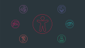 Accessibility icons.