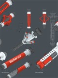 Sketched illustration of various Fischer plugs