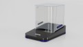 The image shows a prototype of a new laboratory scale that was developed during the design process.