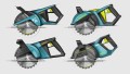 Overview of the four preferred concepts based on the Powertool Ideation framework