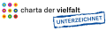"charta der vielfalt" Logo